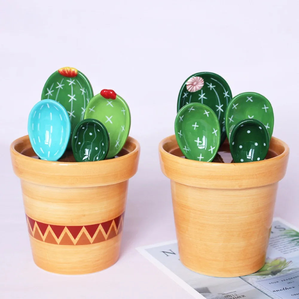 Crazy Cactus Measuring Spoons