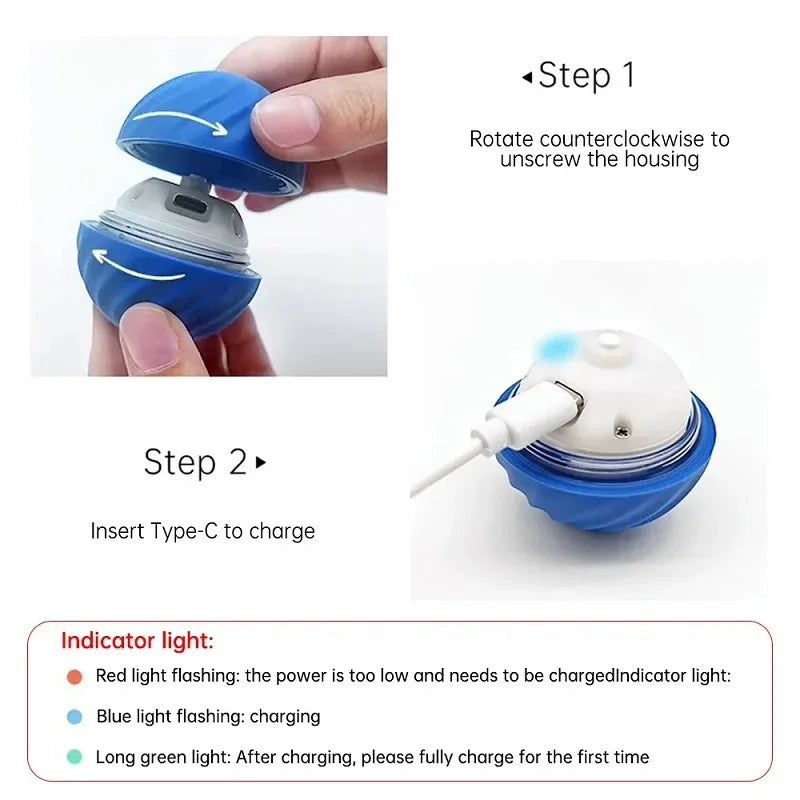 Smart Rolling Pet Toy
