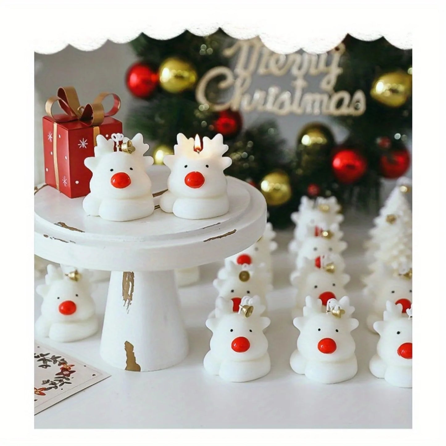 Rudolph’s Glow: Holiday Candle Collection