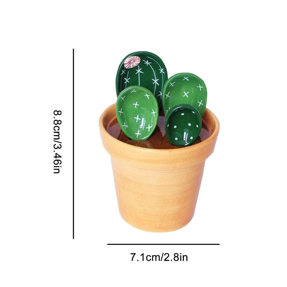 Crazy Cactus Measuring Spoons