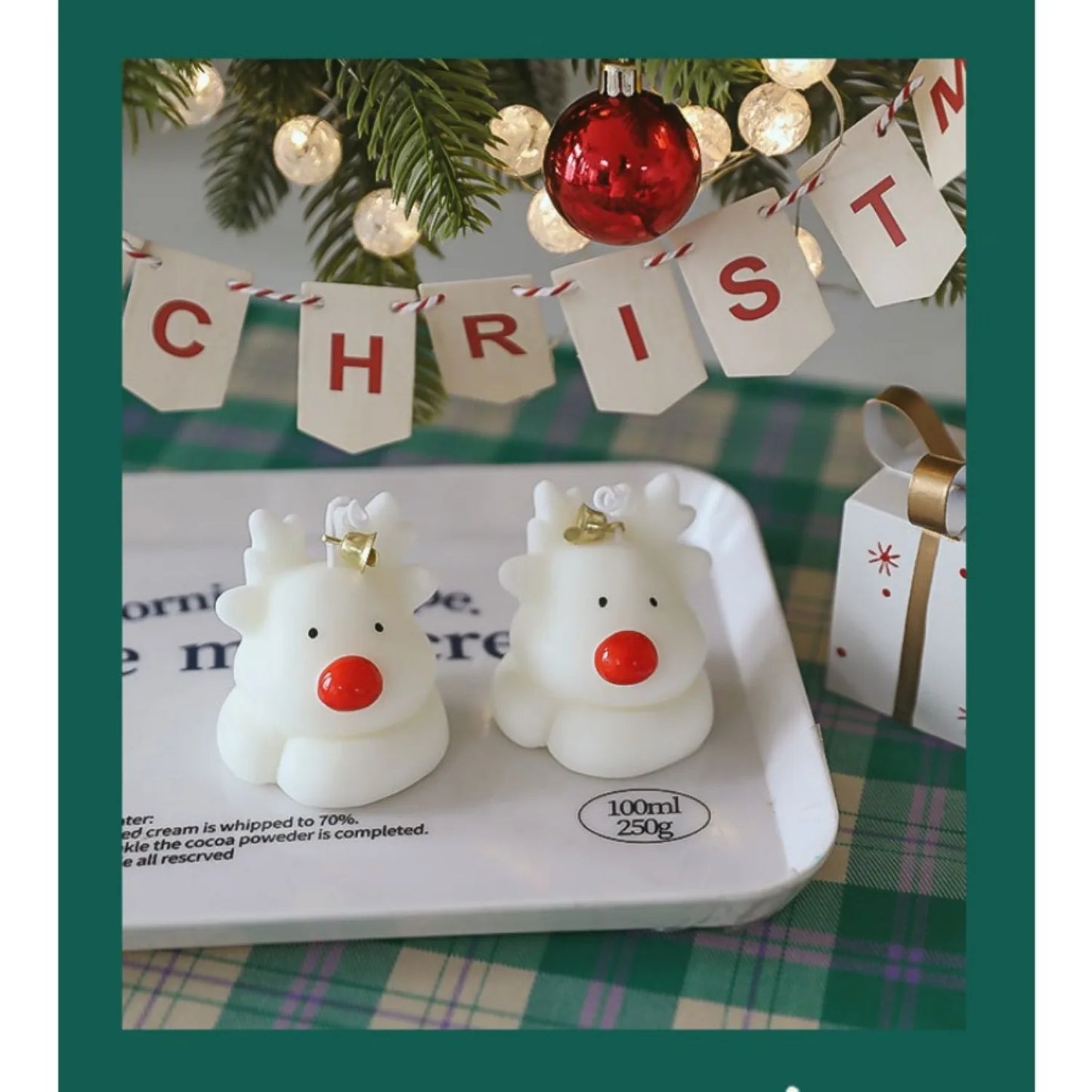Rudolph’s Glow: Holiday Candle Collection