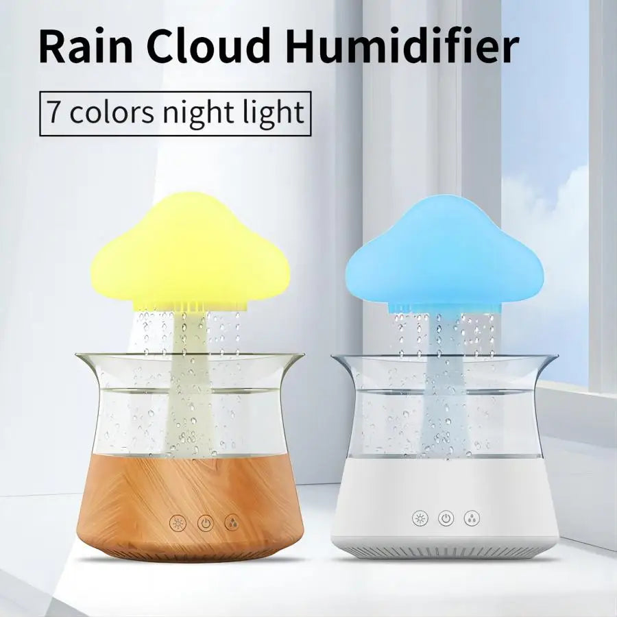 Rain Diffuser Humidifier Lamp
