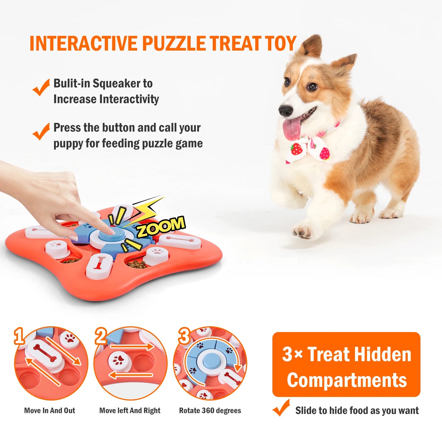 IQ Training & Mental Enrichment, Interactive Dog Toys