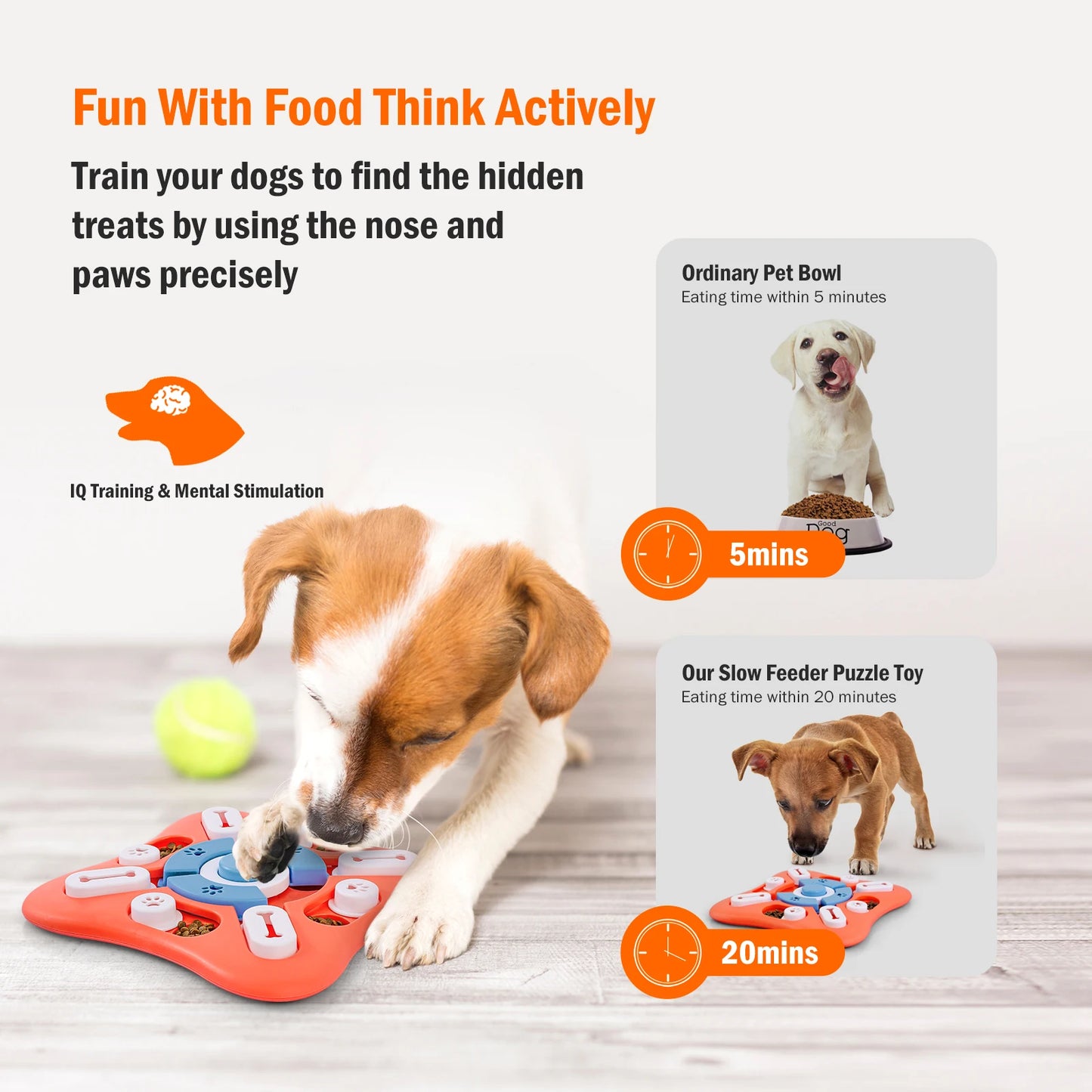 IQ Training & Mental Enrichment, Interactive Dog Toys