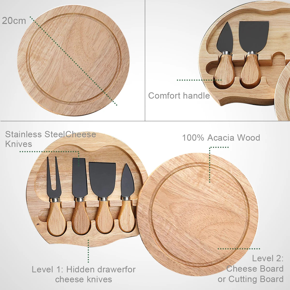 CheeseCraft Premium Knife Set