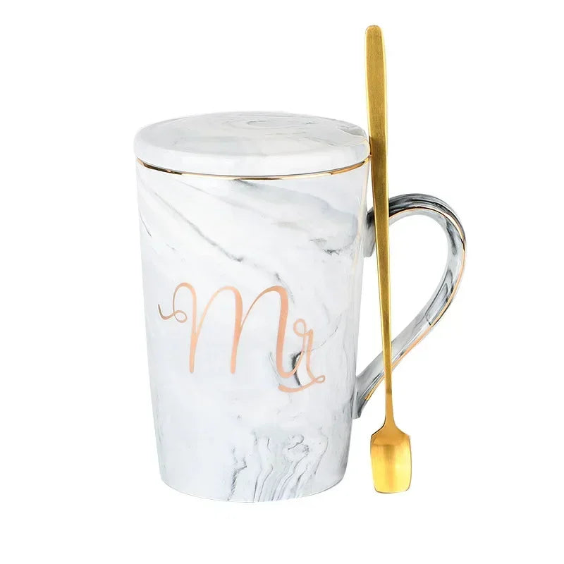 Marble Ceramic Coffee Cup