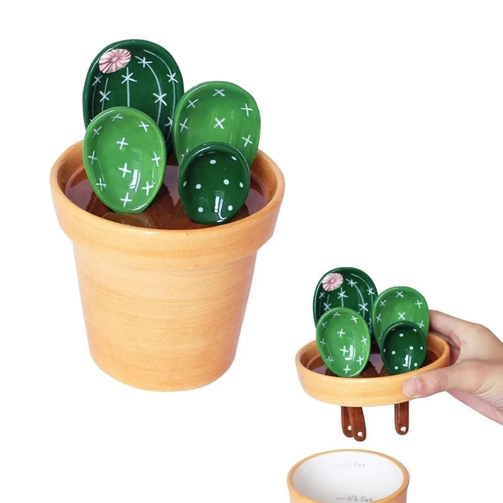 Crazy Cactus Measuring Spoons