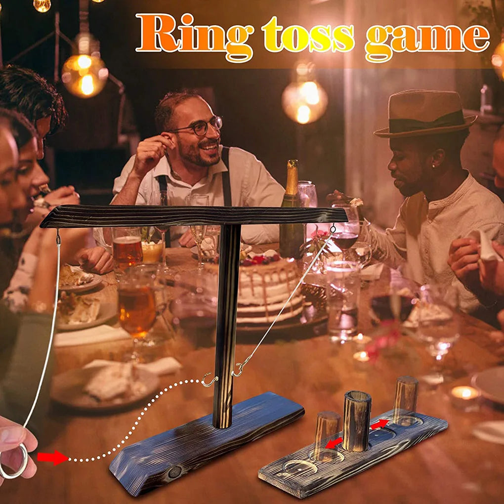 Tipsy Ring Toss Drinking Game