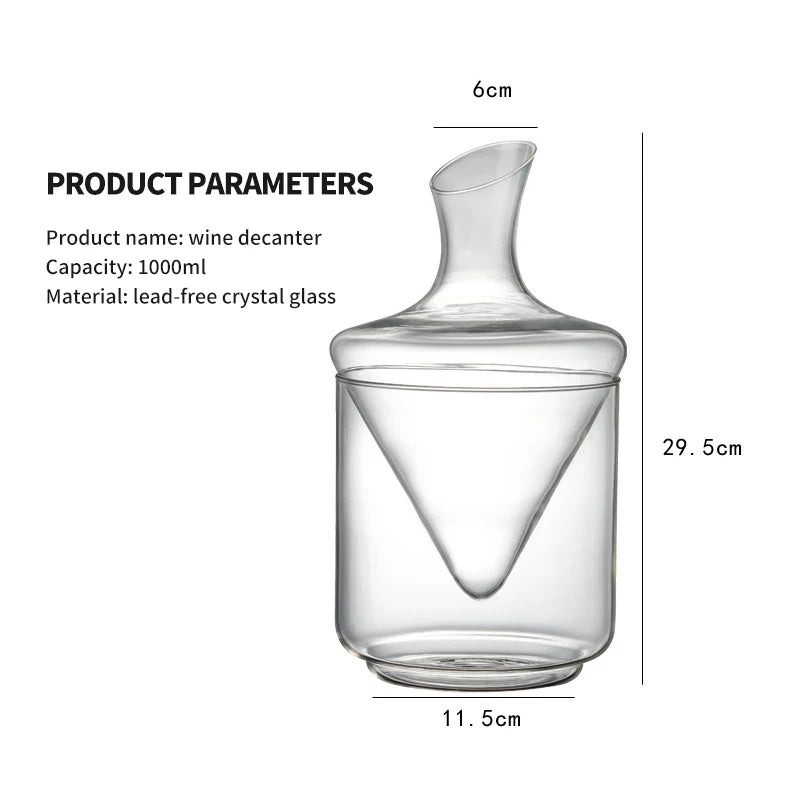 Crystal Cool Wine Carafe