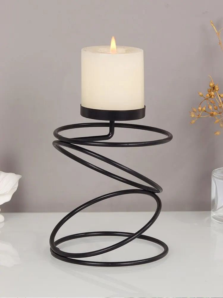 Modern Metal Candle Stand